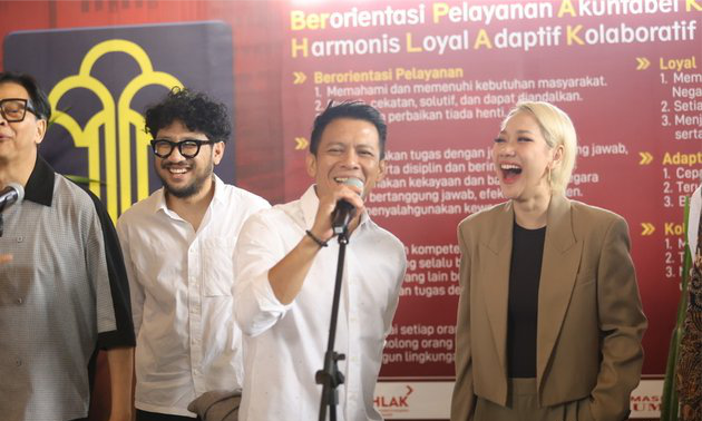 Ariel Noah, Armand Maulana, dan BCL Hadiri Kunjungan ke Kemenkumham Bahas Perlindungan Hak Cipta Lagu