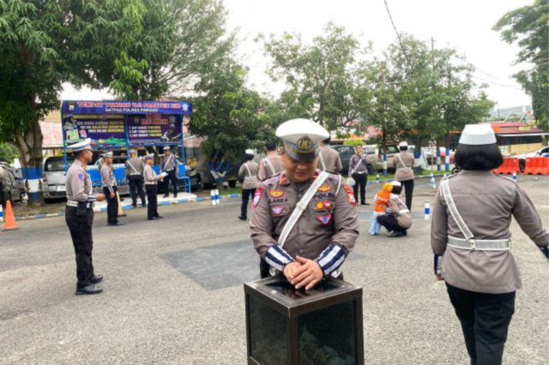 Terobosan Humanis Kasat Lantas Polres Pinrang: Sedekah Rutin untuk Kegiatan Sosial