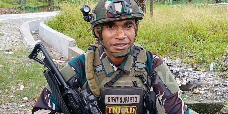 Prajurit TNI Keturunan Jawa Papua 