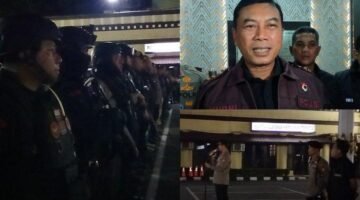 TEROR PEMBUSURAN - Kolase Kapolda Sulsel Irjen Pol Yudhiawan dan Kapolrestabes Makassar Kombes Pol Arya Perdana saat memimpin apel patroli skala besar di Mapolrestabes Makassar, Jl Ahmad Yani, Kecamatan Wajo, Kota Makassar, Sabtu (9/3/2025) malam.Dalam sepekan terakhir di bulan Ramadan, masyarakat Kota Makassar resah atas maraknya teror pembusuran.   


Artikel ini telah tayang di Tribun-Timur.com dengan judul Ada Apa dengan Makassar? Jenderal Bintang Dua Turun Tangan Geram Aksi Teror Geng Motor, https://makassar.tribunnews.com/2025/03/09/ada-apa-dengan-makassar-jenderal-bintang-dua-turun-tangan-geram-aksi-teror-geng-motor.
